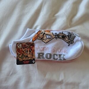 Flintstones designed socks 3 pairs kids shoe size 4-10 NWT
